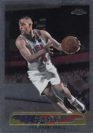 1999-00 Topps Chrome #252 - Steve Smith - USA 1999-00 Topps Chrome #252 - Steve Smith - USA