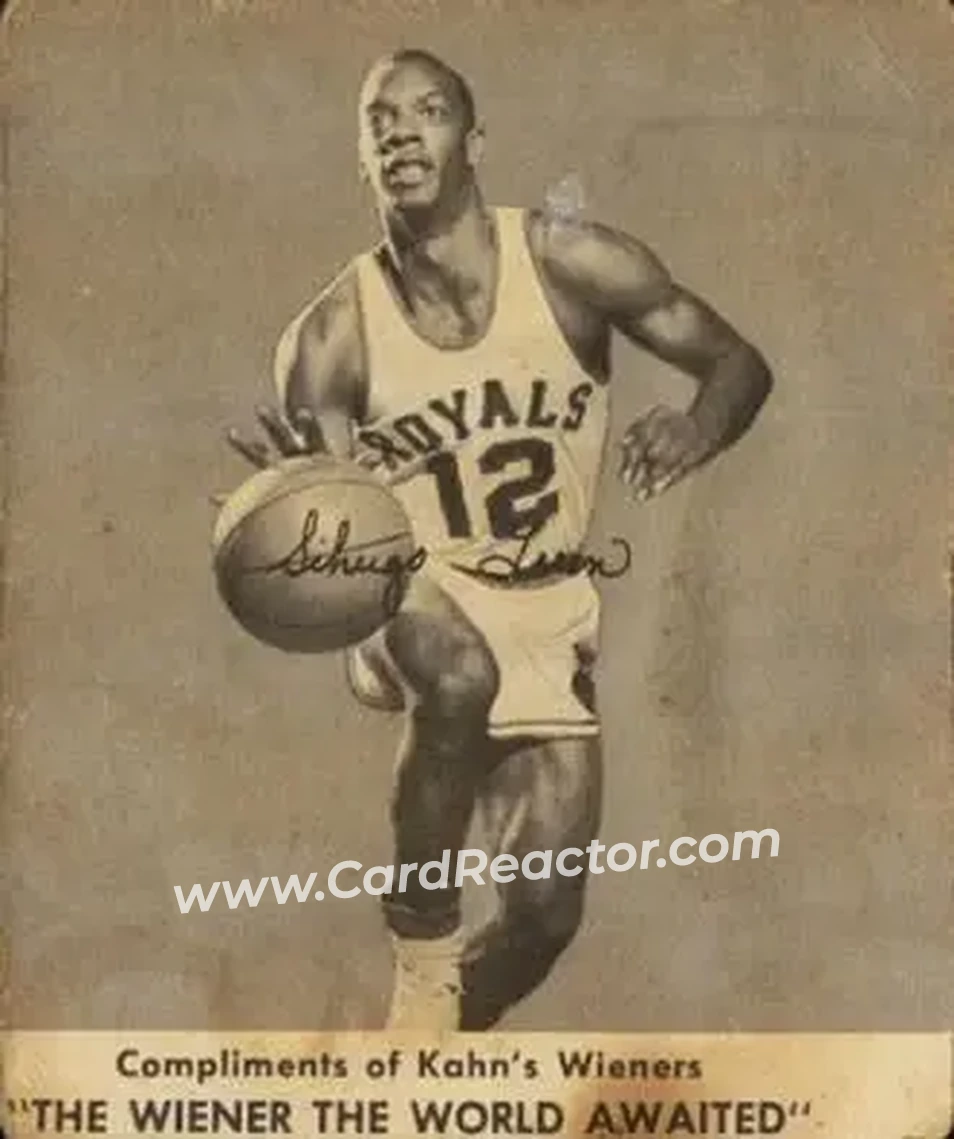 1958-59 Kahn's Cincinnati Royals #NNO - Sihugo Green - Cincinnati Royals - Front