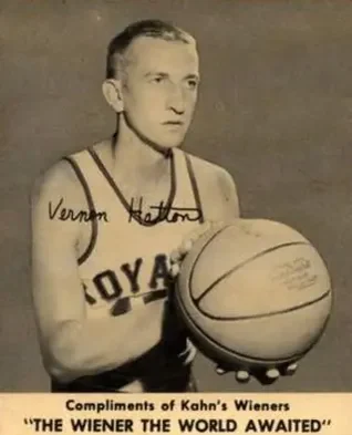 1958-59 Kahn's Cincinnati Royals #NNO - Vernon Hatton - Cincinnati Royals 1958-59 Kahn's Cincinnati Royals #NNO - Vernon Hatton - Cincinnati Royals