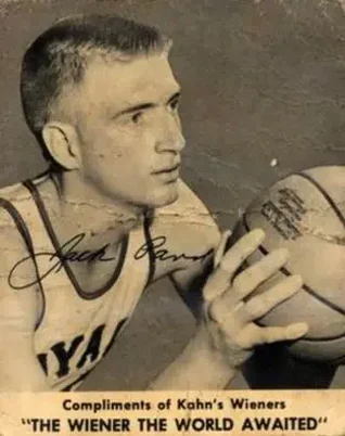 1958-59 Kahn's Cincinnati Royals #NNO - Jack Parr - Cincinnati Royals 1958-59 Kahn's Cincinnati Royals #NNO - Jack Parr - Cincinnati Royals