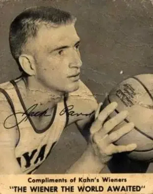 1958-59 Kahn's Cincinnati Royals feature card
