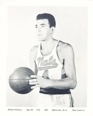 1958-59 Syracuse Nationals #NNO - Dolph Schayes - Syracuse Nationals
