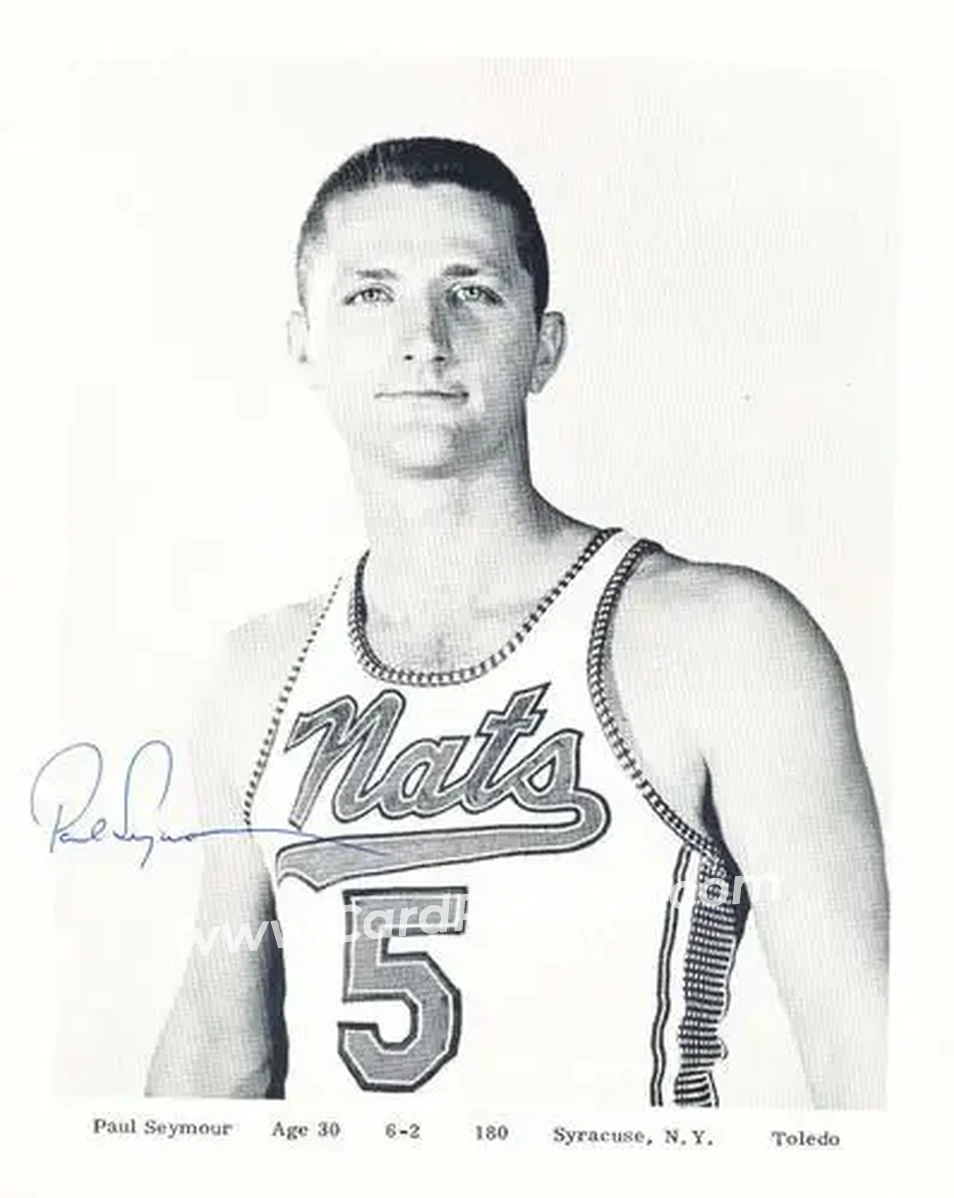 1958-59 Syracuse Nationals #NNO - Paul Seymour - Syracuse Nationals - Front