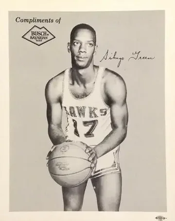 1959-60 Busch Bavarian St. Louis Hawks feature card