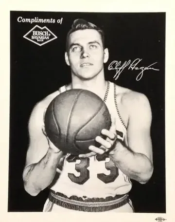 1959-60 Busch Bavarian St. Louis Hawks feature card