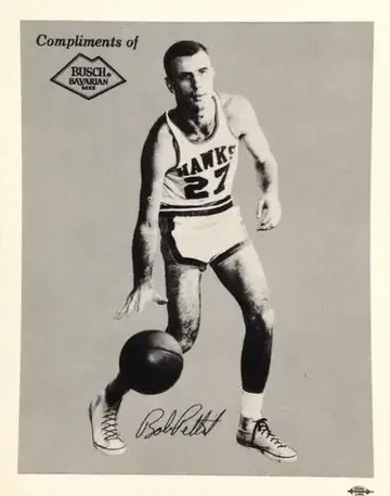 1959-60 Busch Bavarian St. Louis Hawks feature card