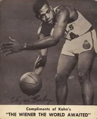 1959-60 Kahn's #NNO - Wayne Embry - Cincinnati Royals