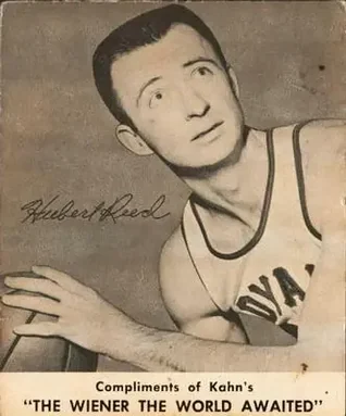 1959-60 Kahn's #NNO - Hub Reed - Cincinnati Royals