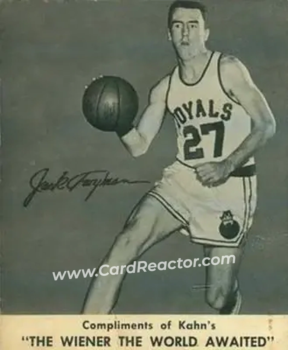 1959-60 Kahn's #NNO - Jack Twyman - Cincinnati Royals - Front 1959-60 Kahn's #NNO - Jack Twyman - Cincinnati Royals - Front
