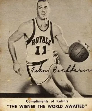 1960-61 Kahn's #NNO - Arlen Bockhorn - Cincinnati Royals