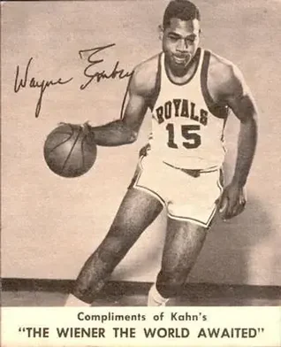 1960-61 Kahn's #NNO - Wayne Embry - Cincinnati Royals