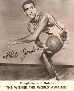 1960-61 Kahn's #NNO - Phil Jordon - Cincinnati Royals