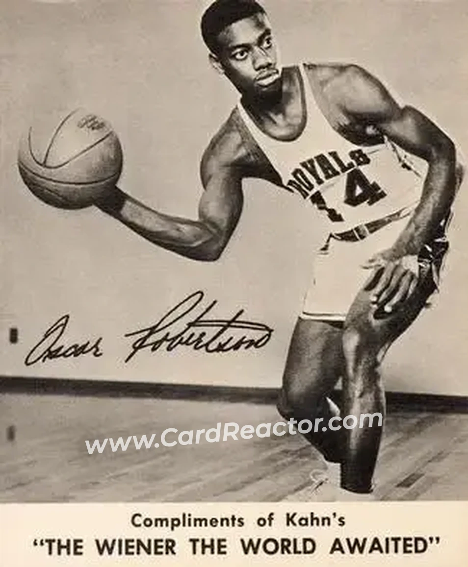 1960-61 Kahn's #NNO - Oscar Robertson - Cincinnati Royals - Front