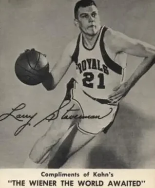 1960-61 Kahn's #NNO - Larry Staverman - Cincinnati Royals