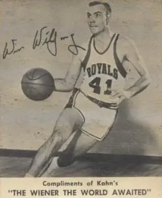 1960-61 Kahn's #NNO - Win Wilfong - Cincinnati Royals