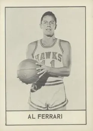 1961 Essex Meats St. Louis Hawks #NNO - Al Ferrari - St. Louis Hawks