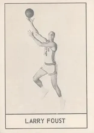 1961 Essex Meats St. Louis Hawks #NNO - Larry Foust - St. Louis Hawks