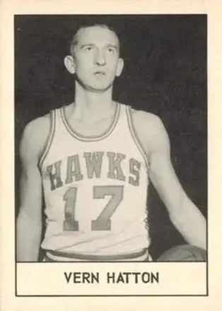 1961 Essex Meats St. Louis Hawks #NNO - Vernon Hatton - St. Louis Hawks