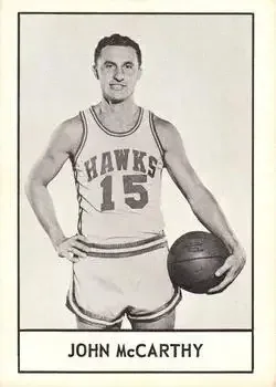 1961 Essex Meats St. Louis Hawks feature card