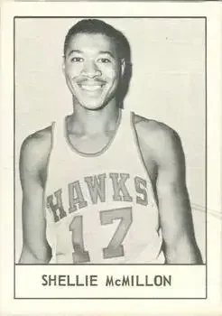 1961 Essex Meats St. Louis Hawks feature card