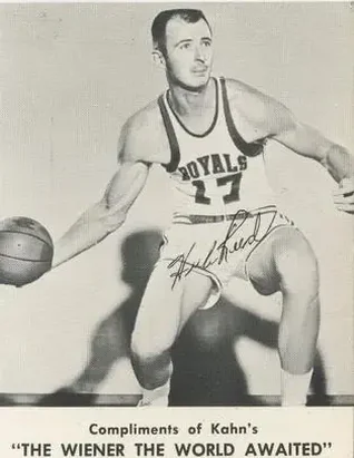 1961-62 Kahn's #NNO - Hub Reed - Cincinnati Royals