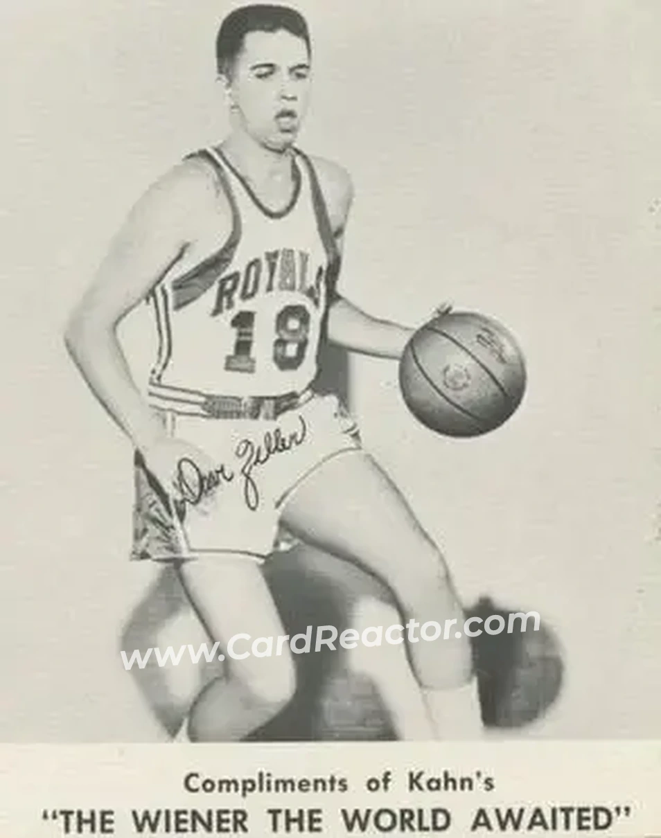 1961-62 Kahn's #NNO - Dave Zeller - Cincinnati Royals - Front
