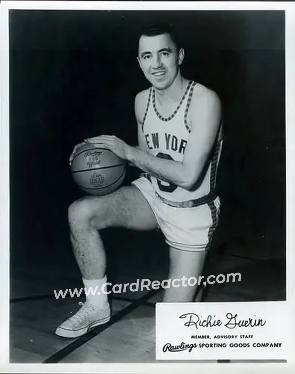 1961 Rawlings #NNO - Richie Guerin - New York Knicks - Front