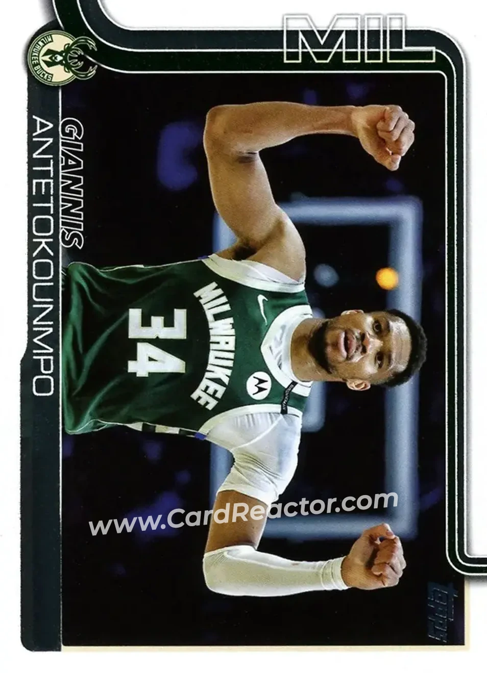 Enlarged card image