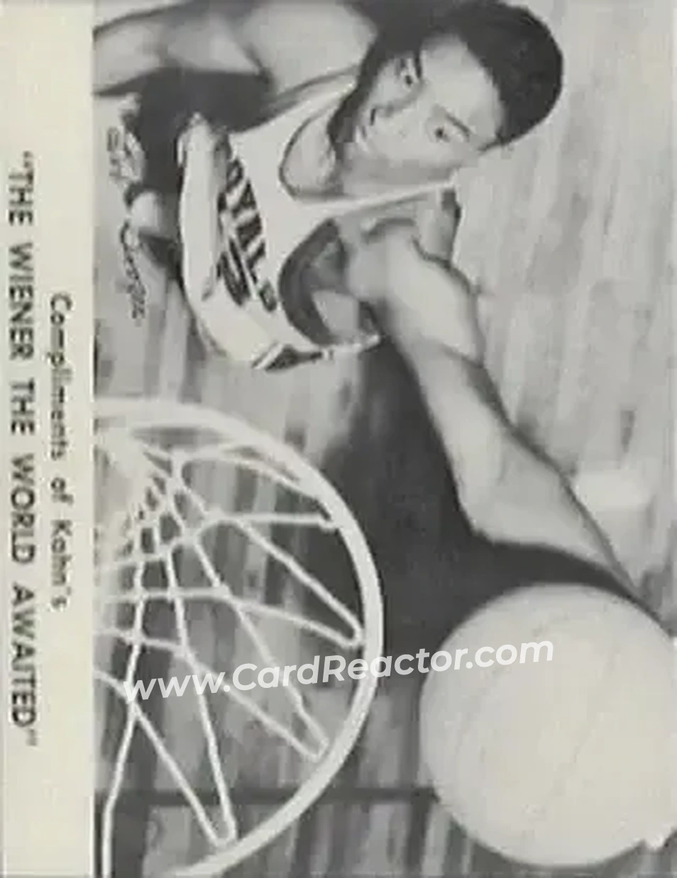 1962-63 Kahn's #NNO - Bob Boozer - Cincinnati Royals - Front 1962-63 Kahn's #NNO - Bob Boozer - Cincinnati Royals - Front