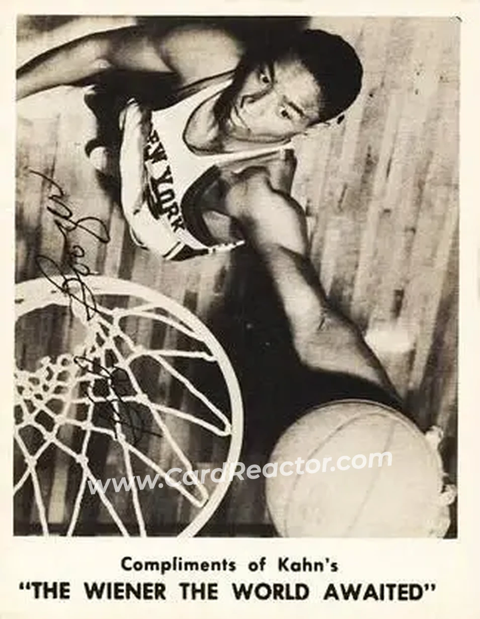 1963-64 Kahn's #NNO - Bob Boozer - Cincinnati Royals - Front