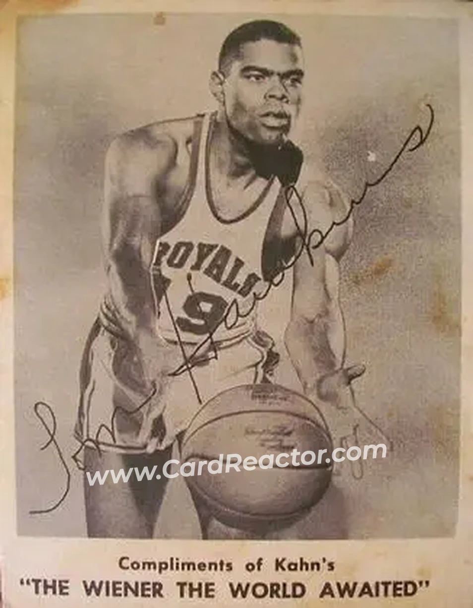 1963-64 Kahn's #NNO - Tom Hawkins - Cincinnati Royals - Front