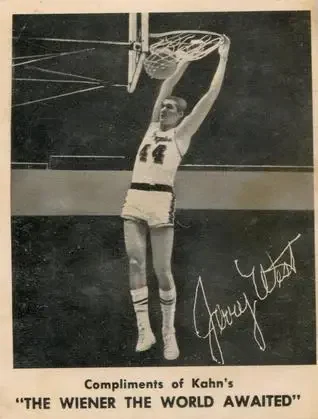 1963-64 Kahn's #NNO - Jerry West - Los Angeles Lakers