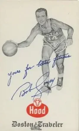 1963 HP Hood Dairy Bob Cousy #NNO - Bob Cousy - Boston Celtics 1963 HP Hood Dairy Bob Cousy #NNO - Bob Cousy - Boston Celtics