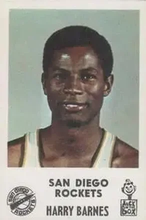 1968-69 Jack in the Box San Diego Rockets #NNO - Harry Barnes - San Diego Rockets