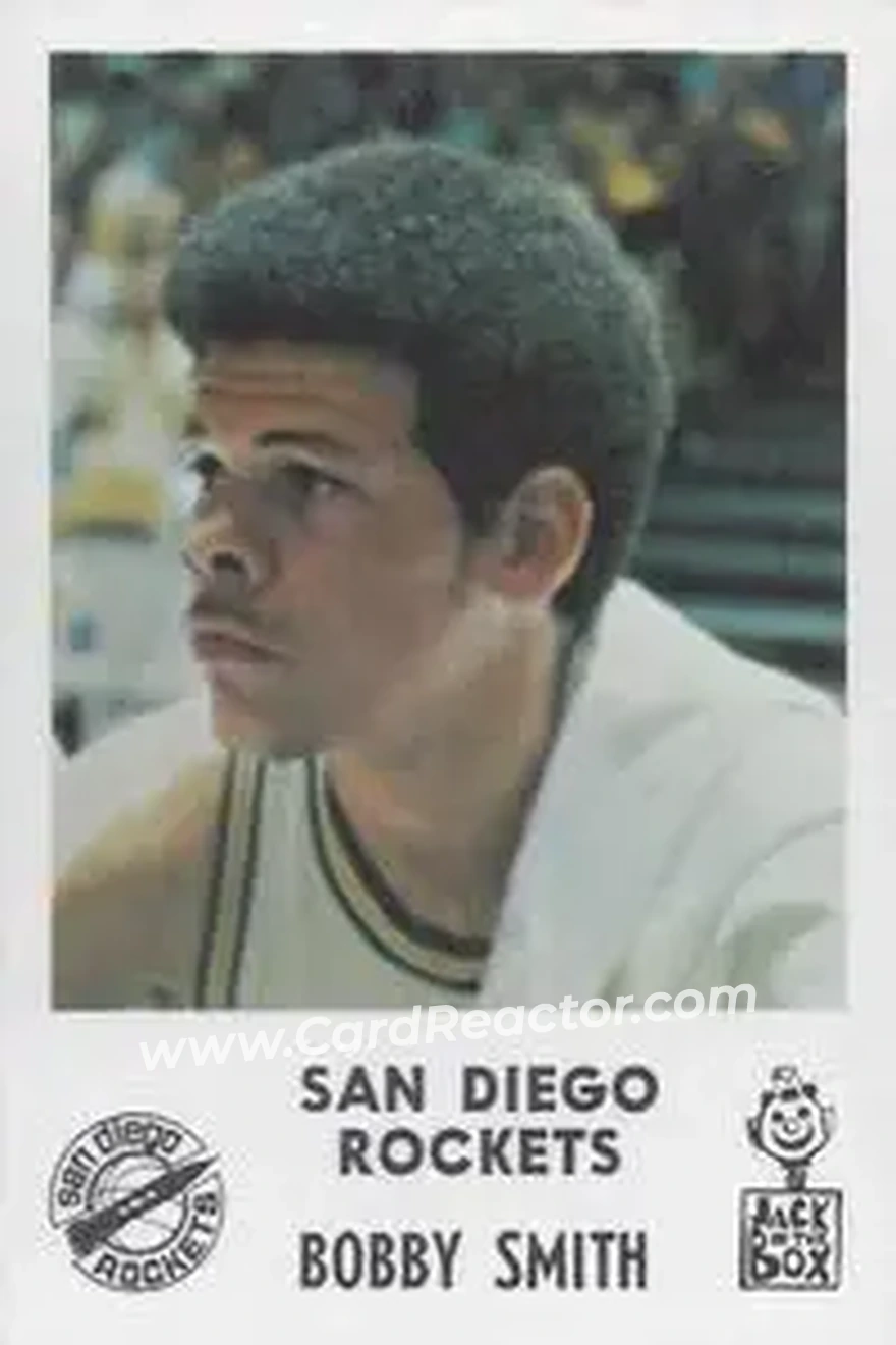 1968-69 Jack in the Box San Diego Rockets #NNO - Bingo Smith - San Diego Rockets - Front