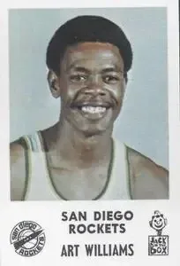 1968-69 Jack in the Box San Diego Rockets feature card