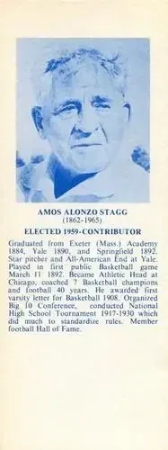 1968-74 NBA Hall of Fame Bookmarks feature card