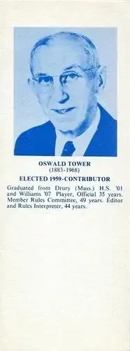 1968-74 NBA Hall of Fame Bookmarks feature card