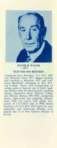 1968-74 NBA Hall of Fame Bookmarks feature card