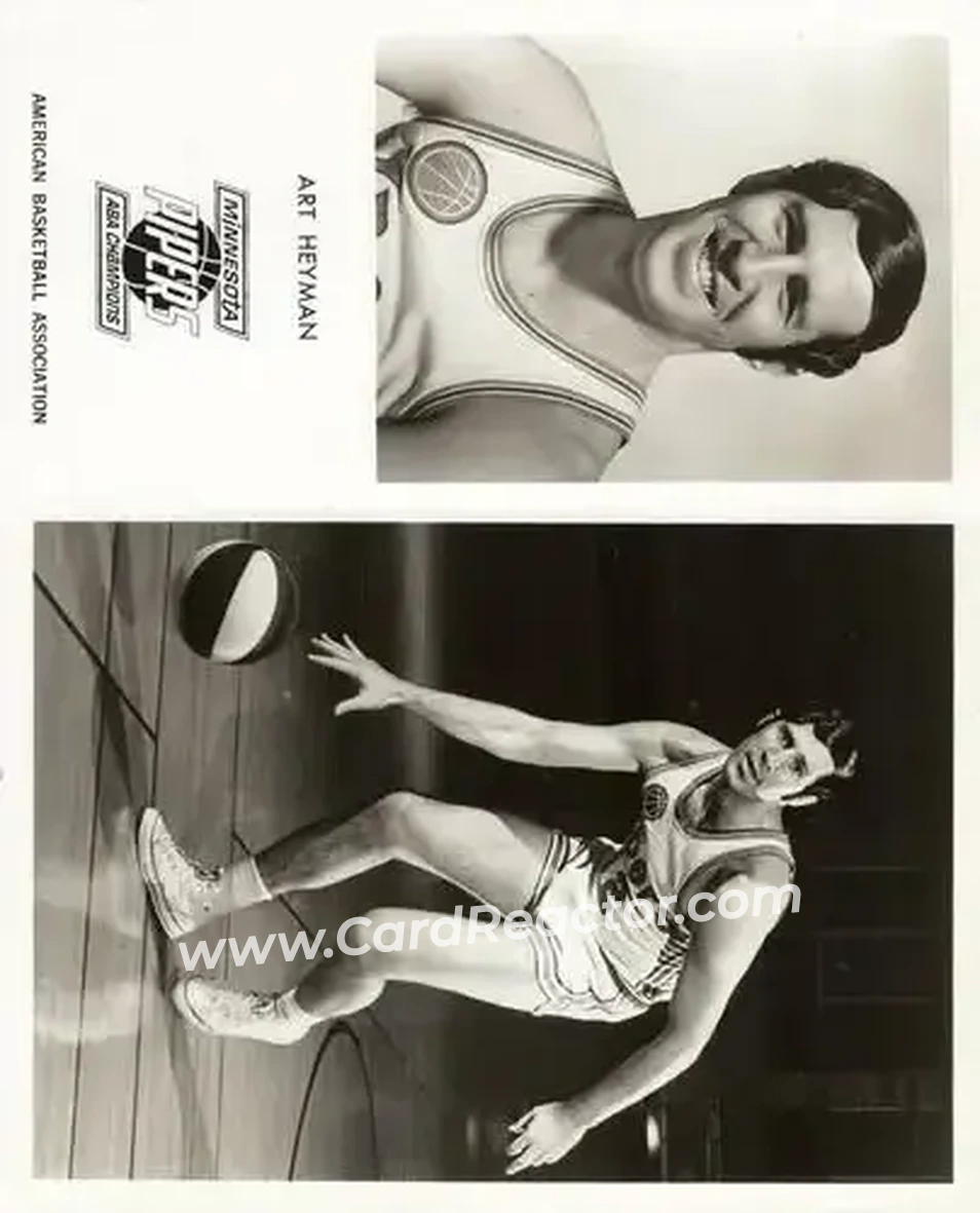 1968-69 Minnesota Pipers #3 - Art Heyman - Minnesota Pipers - Front