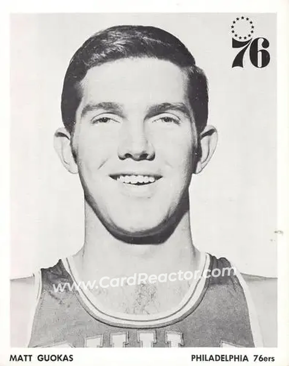 1968-69 Philadelphia 76ers #NNO - Matt Guokas - Philadelphia 76ers - Front