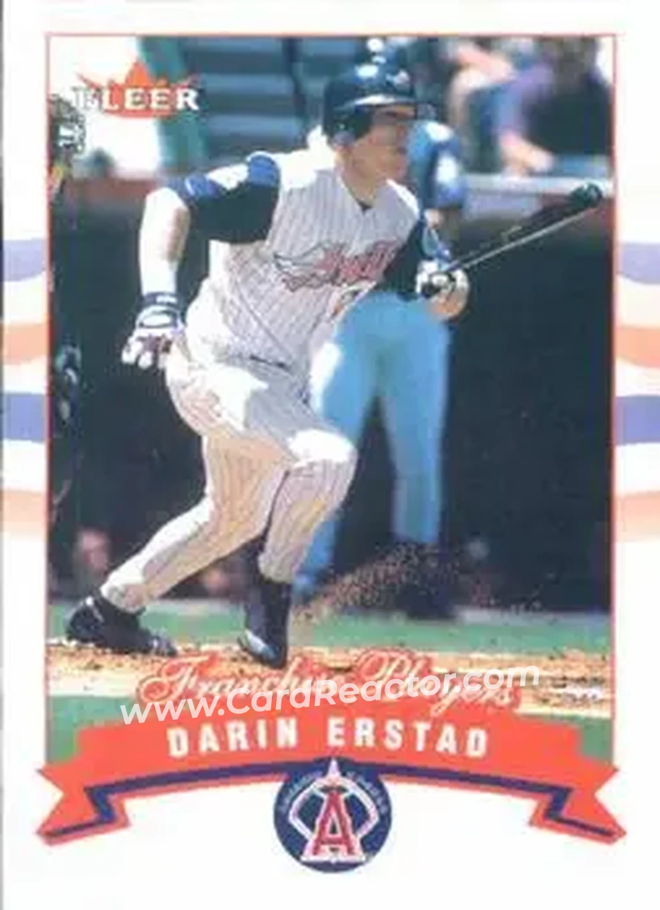 2002 Fleer #1 - Darin Erstad - Anaheim Angels - Front