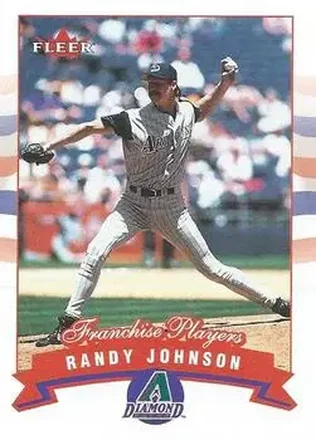 2002 Fleer #2 - Randy Johnson - Arizona Diamondbacks