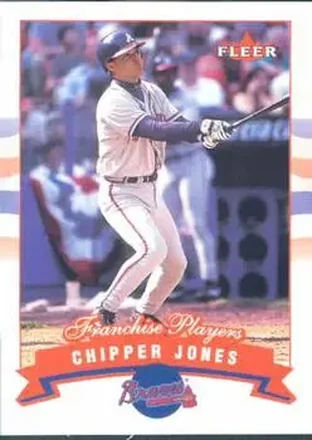 2002 Fleer #3 - Chipper Jones - Atlanta Braves