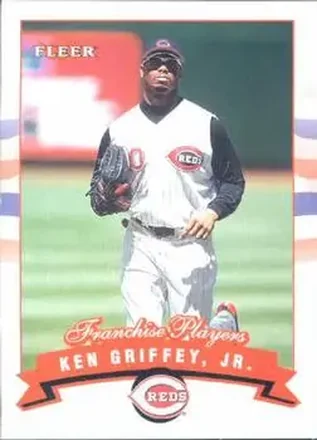 2002 Fleer #8 - Ken Griffey Jr. - Cincinnati Reds