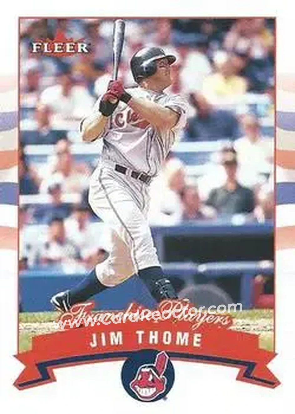 2002 Fleer #9 - Jim Thome - Cleveland Indians - Front