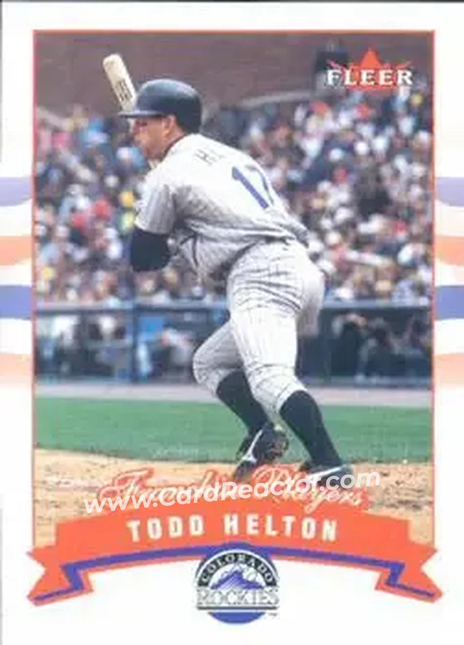 2002 Fleer #10 - Todd Helton - Colorado Rockies