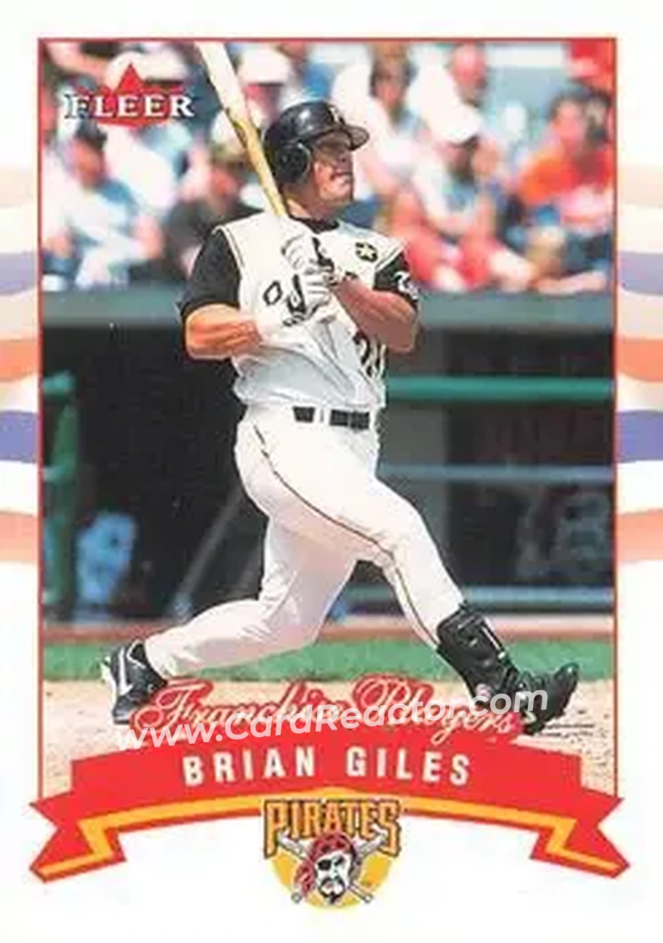 2002 Fleer #23 - Brian Giles - Pittsburgh Pirates - Front