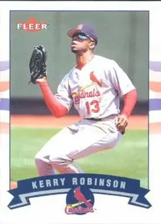 2002 Fleer #34 - Kerry Robinson - St. Louis Cardinals
