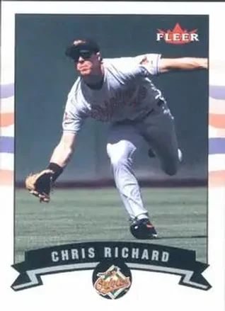 2002 Fleer #35 - Chris Richard - Baltimore Orioles
